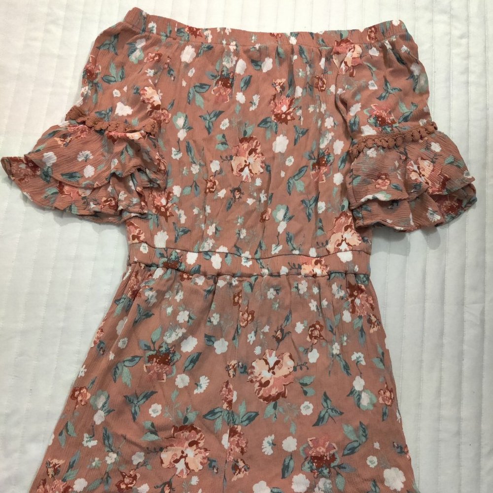 Pink Xhilaration Romper Small